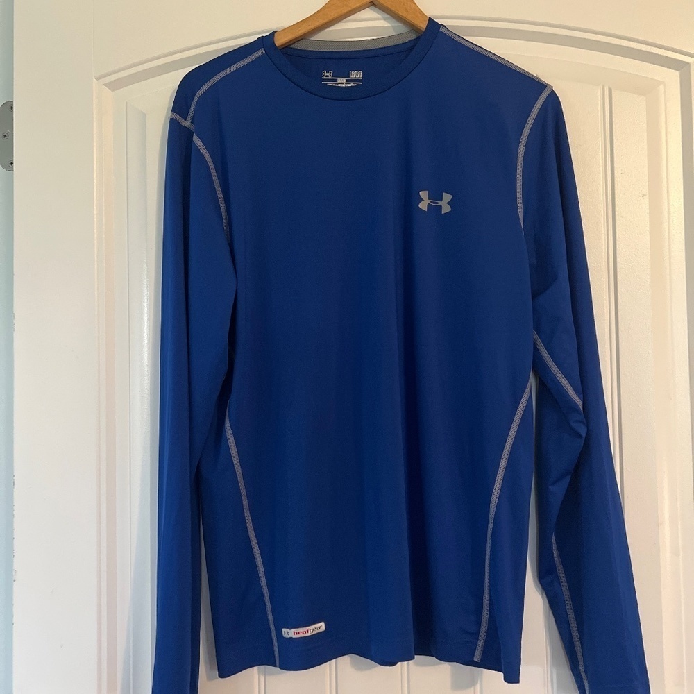 Under Armour Heat Gear Long Sleeve T Shirt Large